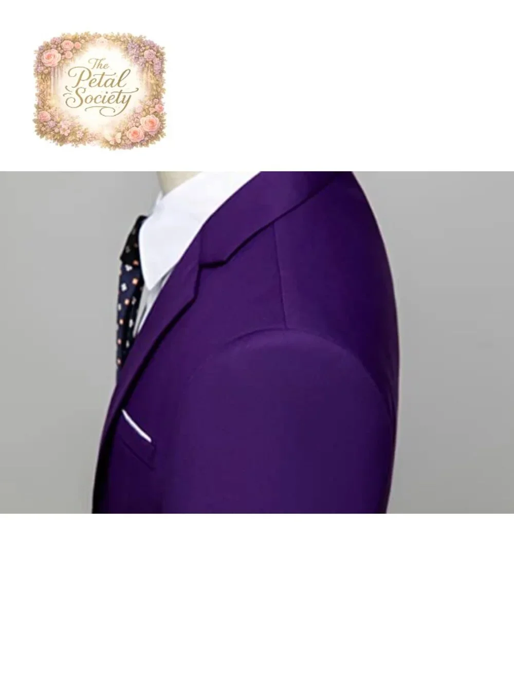 UNINUKOO Men's Slim Fit Two-Button Blazer Suit Jacket